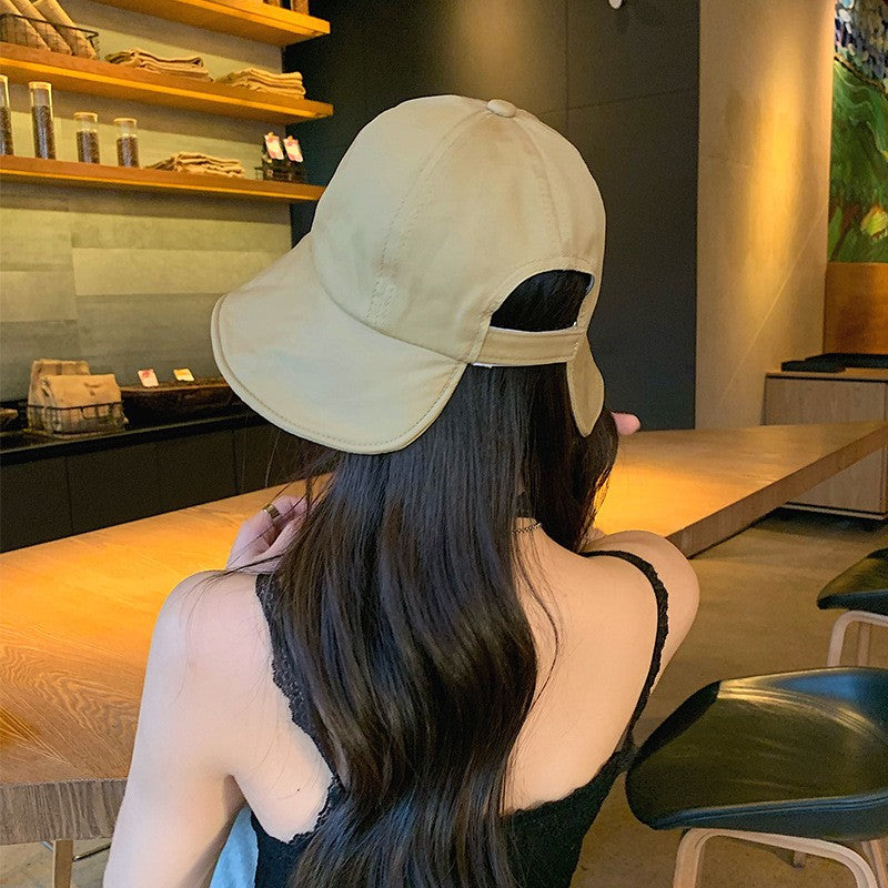 Women Summer Sun Hat Soft Cotton Solid Color Bucket Hats For Girl Lady Outdoor Beach Adjustable Sunshade Fisherman Cap