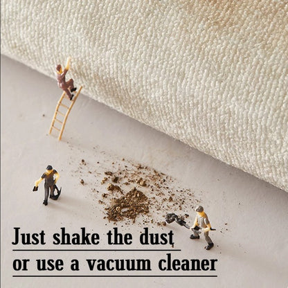 VIKAMA Simple Luxury Entry Door Wall Rug Floor Mat Living Room Bathroom Stain-Resistant Carpet Slip-Resistant Home Decoration