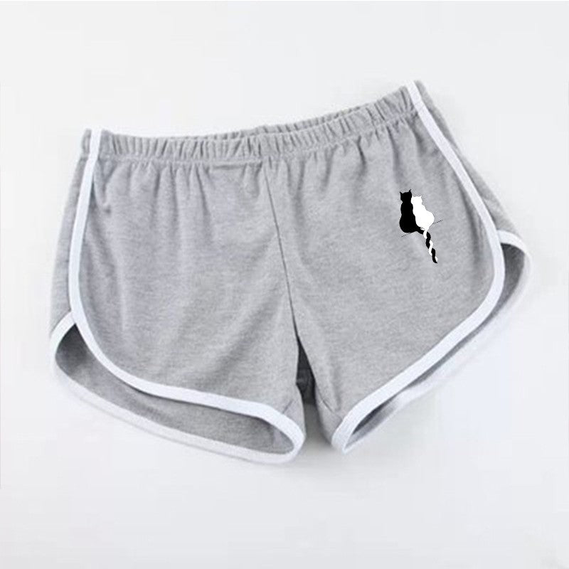 Cotton Sports Shorts Summer Yoga Dance Pants Breathable Workout Running Shorts Dolphin Shorts for Women Sports Shorts