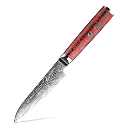 Grandsharp 1-6 Peças Conjunto de Facas de Cozinha 67 Camadas de Aço Damasco com Pó S35VN Faca Afiada de Chef Nakiri para Descascar Utensílios de Cozinha