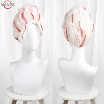 Momo Ayase Ekalun  Cosplay Wig Anime Dandadan Cosplay Short Brown Heat Resistant  Hair Anime Cosplay Wigs + Wig Cap
