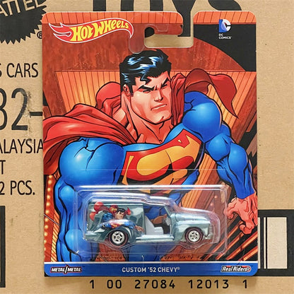 Hot Wheels Pop Culture Premium DC Comics Series Chevy Dodge 1:64 Scale Collectible Cars Unopened Ship Now