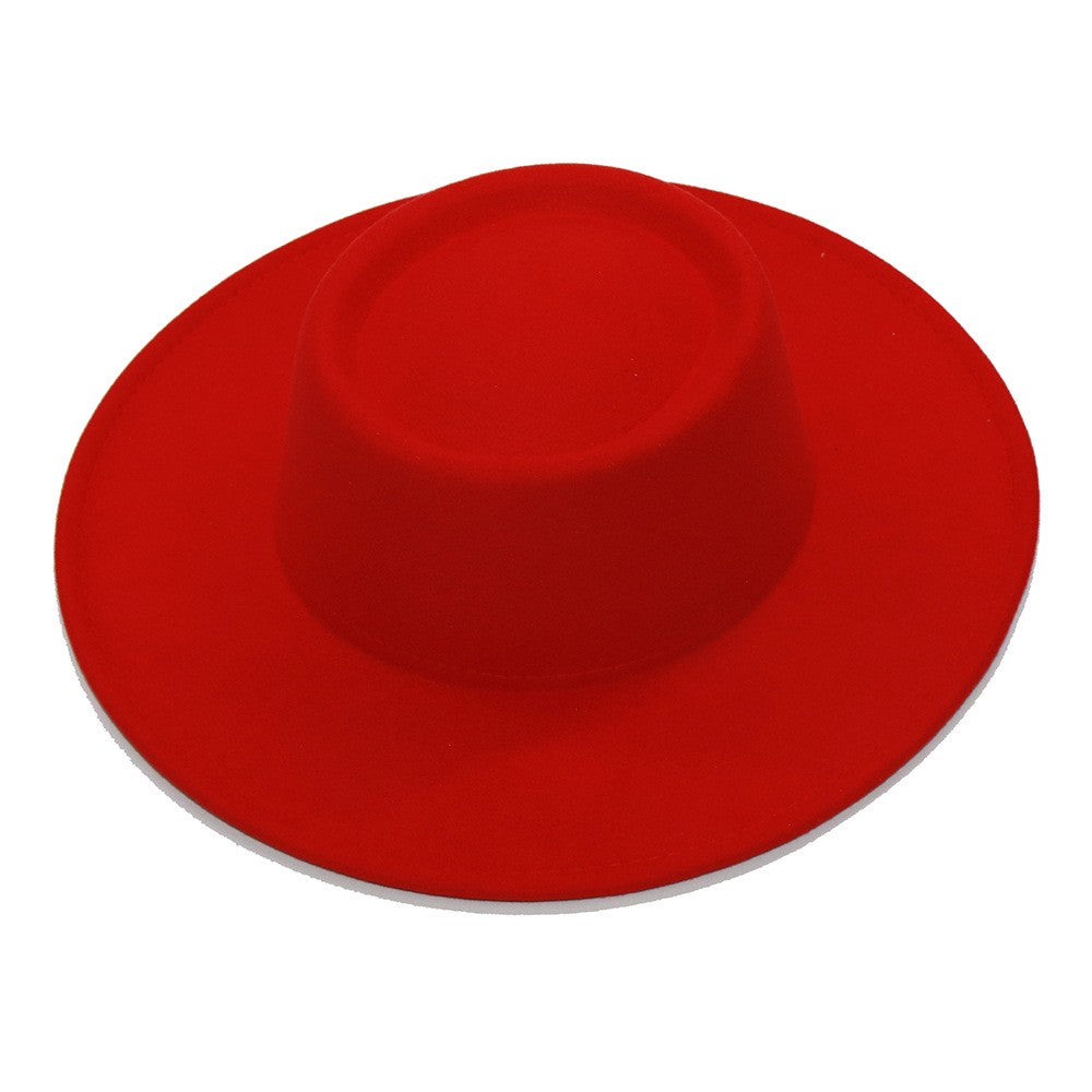 Chapéus Fedora Masculino Feminino Aba Larga 8.5CM Lã Feltro Chapéus Jazz Estilo Britânico 2023 Chapéu Panamá Formal Social