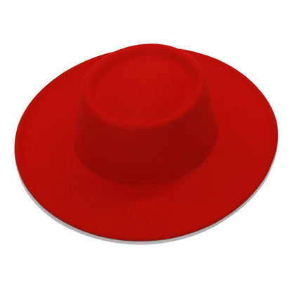 Chapéus Fedora Masculino Feminino Aba Larga 8.5CM Lã Feltro Chapéus Jazz Estilo Britânico 2023 Chapéu Panamá Formal Social