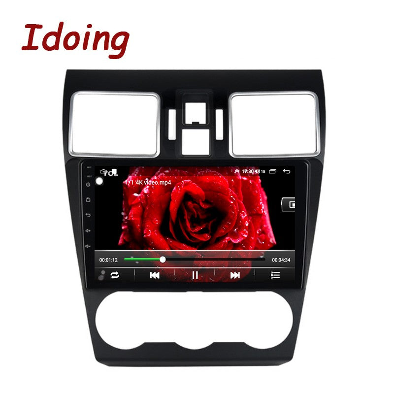 Idoing 9"Car Android Radio Vedio GPS Player For Subaru WRX 2016-2021 GPS Navigation Carplay Auto Head Unit Plug And Play No 2Din