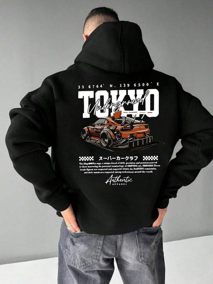 Men's high-quality heavyweight hoodie for autumn and winter, suitable for holidays, home, daily wear, and gatherings