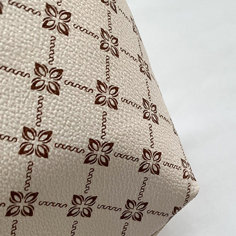 2024 Autumn and Winter New Presbyopic Handbag Shoulder Bag Large Capacity Tote Bag Women's Bag