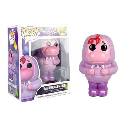 Anime Divertidamente 2 Alegria Ansiedade Raiva Tristeza Nojinho Medo Boneco POP Brinquedos de Ação Filme de Desenho Animado Bonecos de PVC
