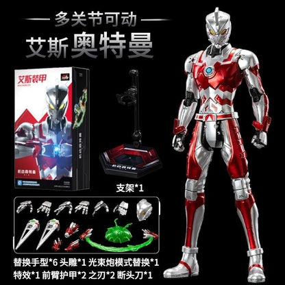 Boneco de Ação Original ZD Toy Ultraman Kotaro Higashi Zero Suit Tiga Suit Ace Ultra Seven Ultraman Jack Modelo Brinquedos Colecionáveis
