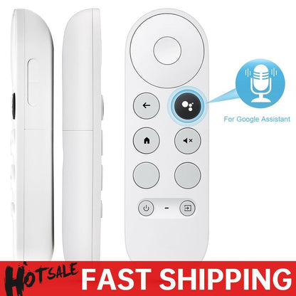 G9N9N Controle Remoto Bluetooth Compatível por Voz Controle Remoto Universal para Google TV Chromecast 4K Snow