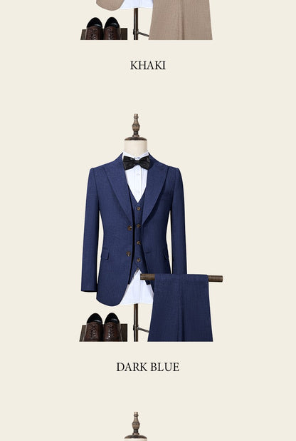 ST Cassy new 2 buttons on suit modern design mens office wear blazer coustime homme luxe Bead edge craftsmanship