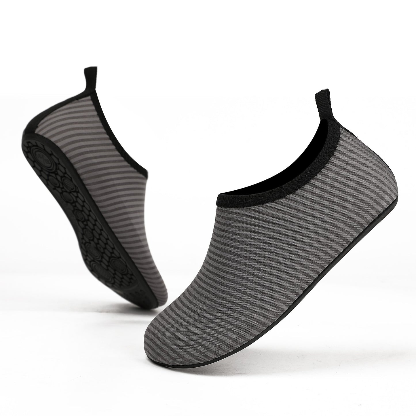 Summer Water Shoes Kids Aqua Socks Sneakers Boys Girls Swimming Shoes Beach Socks Childrens Casual Sneakers Striped Toddler