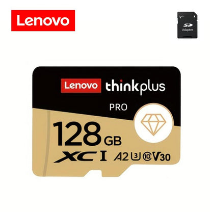 Cartão de Memória Lenovo 128gb Classe 10 Mini SD TF Card 64gb Cartões Flash de alta velocidade 32gb TF Card de Alta Velocidade para Celular Câmera Jogo