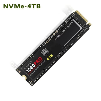 2025 SSD 990 1080 Pro M2 NVME 1T 2T 4T Unidade de Disco Rígido de Alto Desempenho para PC PS5 Portátil e Desktop