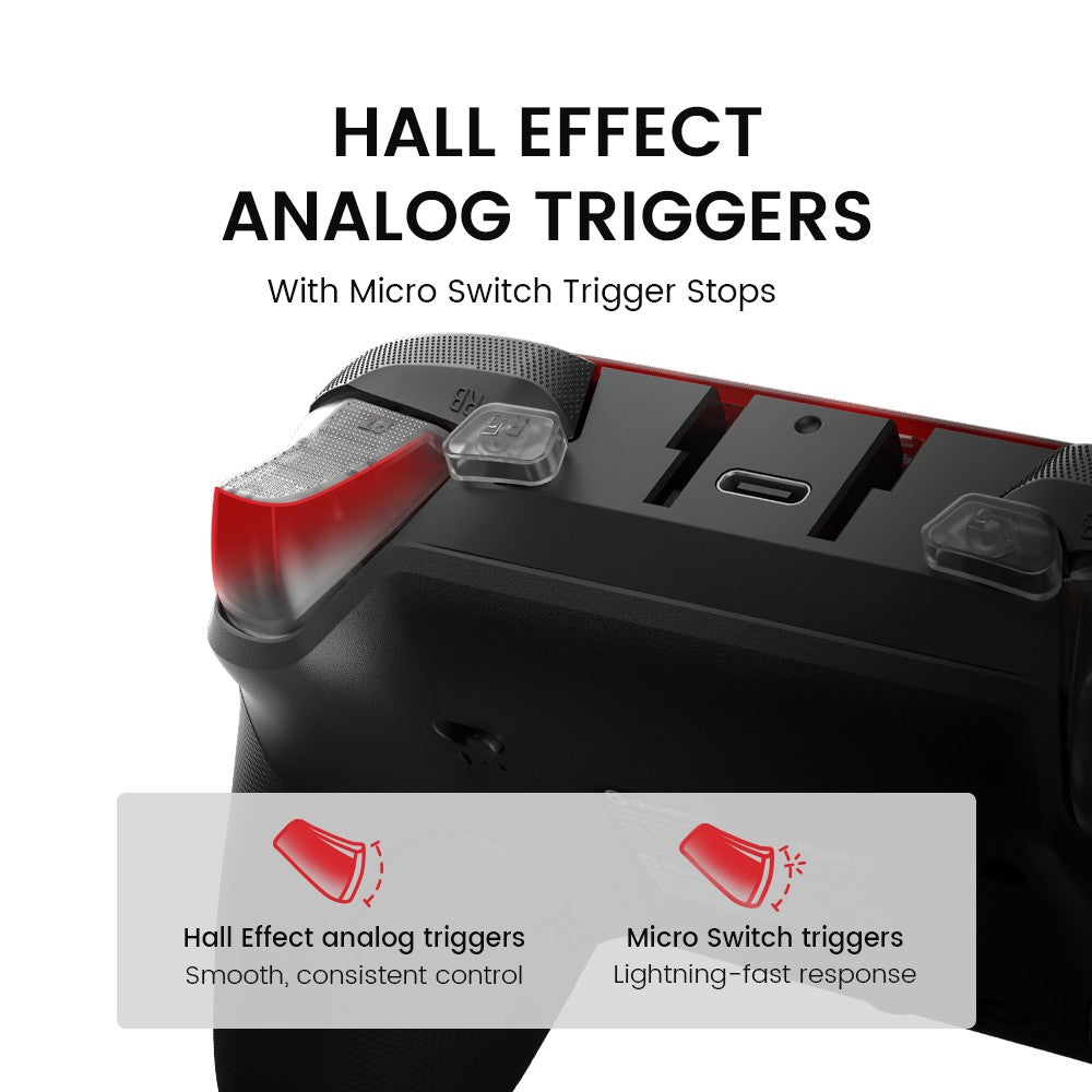 GameSir G7 Pro Xbox Series X|S Controller with TMR Sticks, Hall Effect Triggers, Magnetic Faceplates, Gyro, Smart Charging Dock