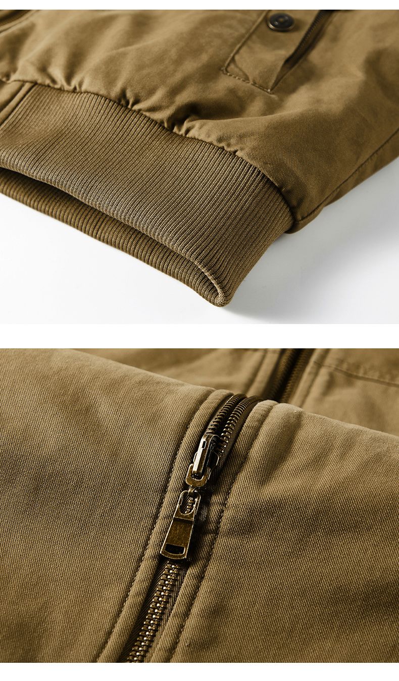 Winter Men Cotton Jackes Coat Men Autumn Warm Bomber Jacket Parkas Man Outdoor Fashion Casual Coat Stand Slim Jacket Male LZLLTT