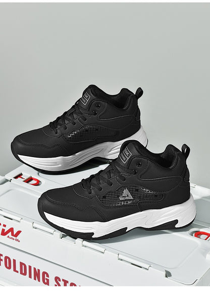 Men's high quality plus size casual sneakers Four seasons soft sole outdoor breathable running shoes students light sports shoes