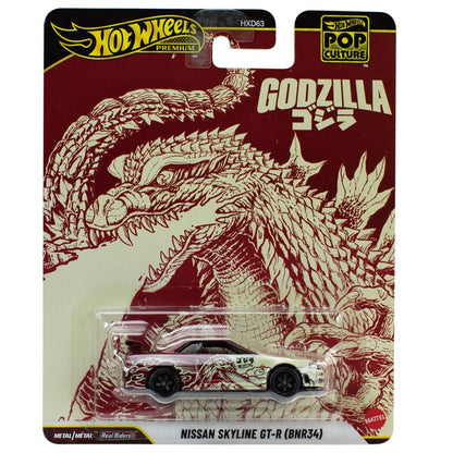 Novos Hot Wheels 1/64 Série Cultura do Entretenimento Nissan Skyline Stranger Things BMW Lincoln Modelos de Carros em Liga Die-Cast Presentes Brinquedo