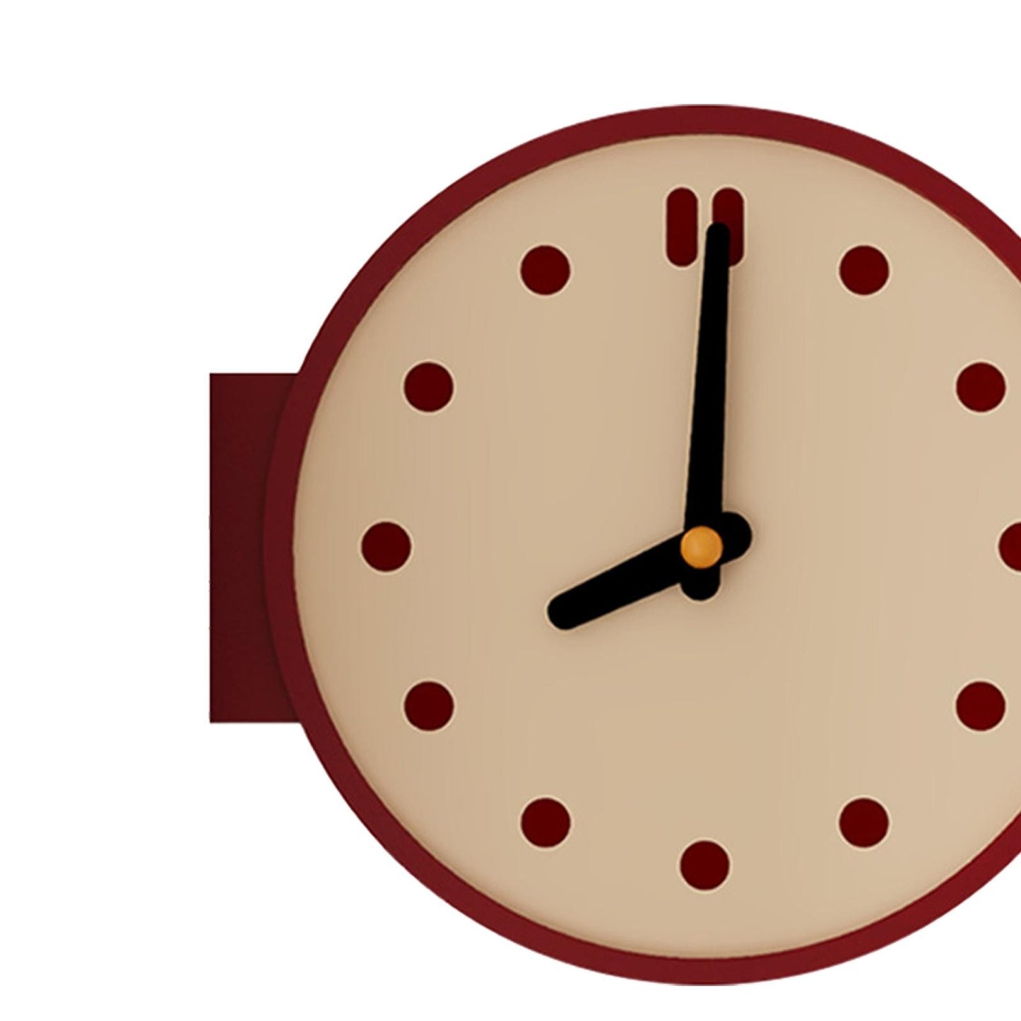 Corner Wall Clock Tabletop Clock Decorative Modern Watch Craft Art Stylish