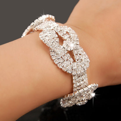 Novas Pulseiras de Berloques de Moda Prata 925 AAAAA Zircônia Cristal Feminino Pulseira Casamento Noivado Joias de Luxo