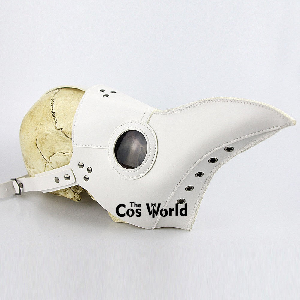 Halloween Plague Doctor Mask Steampunk Gothic Bird Beak Props for Party Carnival Cosplay Costumes Masquerade