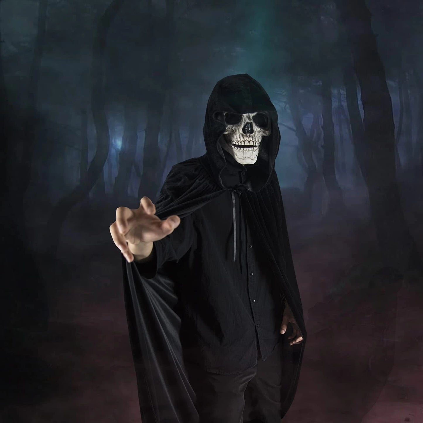 Skull Mask Breathable Latex Headgear Full Head Skull Helmet Non-Toxic Halloween Skull Mask For Outdoor Decorations Halloween