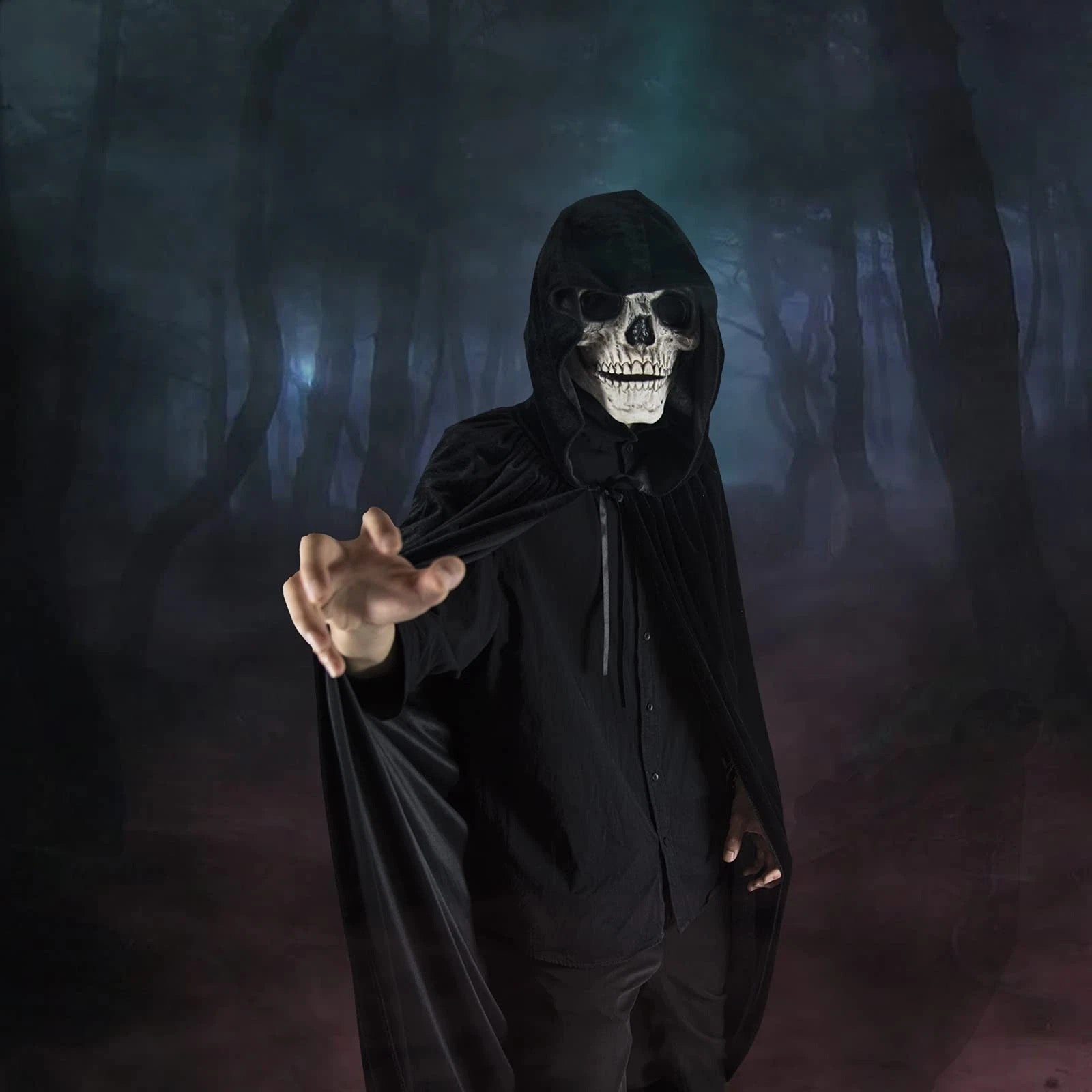 Skull Mask Breathable Latex Headgear Full Head Skull Helmet Non-Toxic Halloween Skull Mask For Outdoor Decorations Halloween