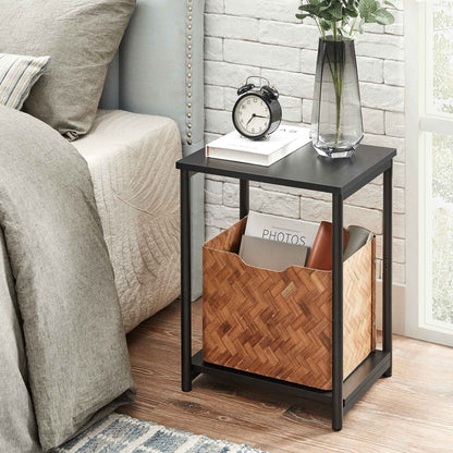 VASAGLE Side Table, Small End Table, Nightstand for Living Room, Bedroom, Office, Bathroom