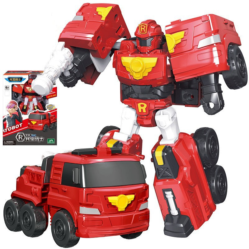 Mini Robô de Transformação Tobot Brinquedos Coreanos Desenhos Animados Irmãos Anime Tobot Deformação Carro Avião Brinquedos para Crianças Presente