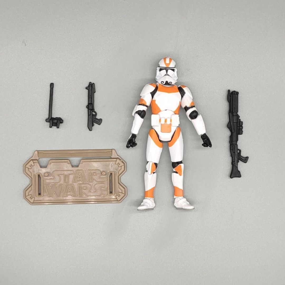 Lote de 3 Bonecos Soltos Star Wars Elite Force 501st 442nd Shadow Utapau Gree Shock Battalion Trooper 3.75" Coleção