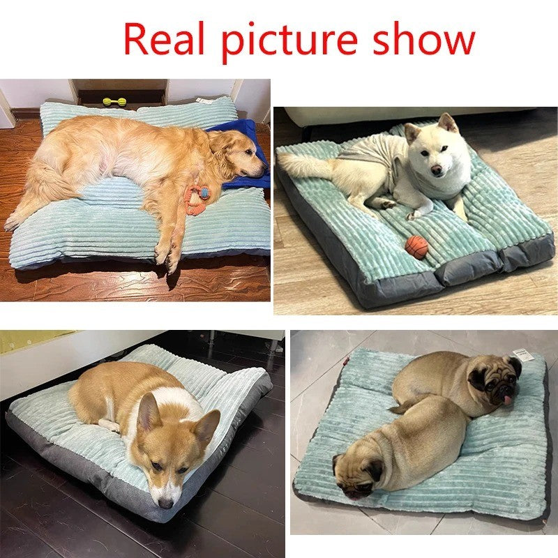 Camas para Cães Cama de Cachorro Halloween Sofá Quente Pet Inverno Tapete Natal Médio Camas Roupa de Cama para Cães Cesta de Cachorro Suprimentos Pets Grandes