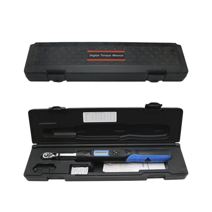 Chave de Torque Digital Shahe de 1/2'' Conjunto Eletrônico com Buzzer e LED Chaves de Torque Eletrônicas Ajustáveis Ferramenta para Reparo Automotivo