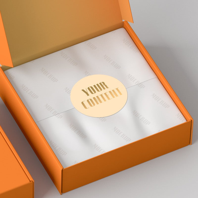 Custom Design Stickers for Personalized Gifts & Events - Upload Your Logo/Photo to Create Unique Labels for Wedding Decor