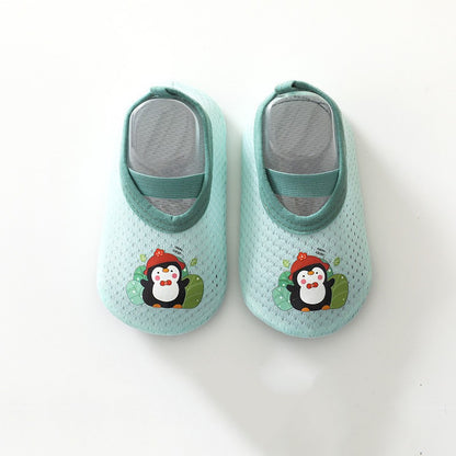 Cute Cartoon Baby Floor Socks Non-slip Soft Sole Toddler Sock Boy Girls Cotton Children's Toddler Warm Shoes Infant First Walker
