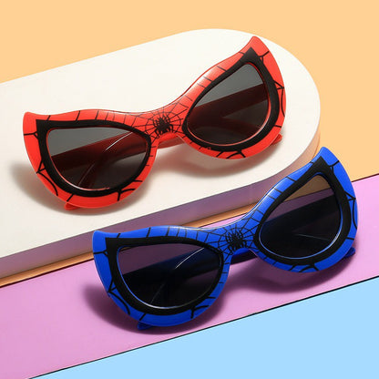 Marvel Avengers Cartoon Plastic Flexible Frame Sunglasses Spider-Man Iron Man Captain America-Kids Eyewear Toy Festival Gift