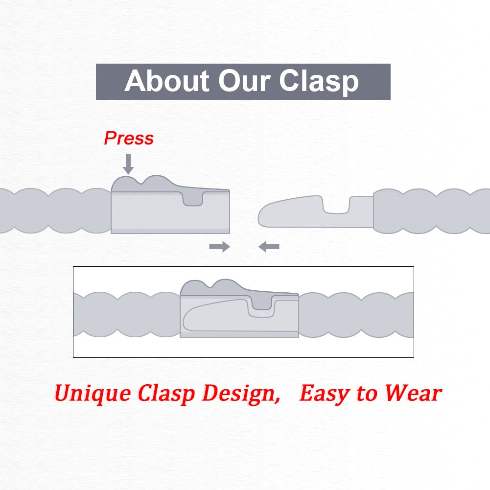 ORSA JEWELS Authentic 925 Sterling Silver Tennis Chain Bracelet Moulding Process Hanmade High-end Hand Chain for Man Woman SB128