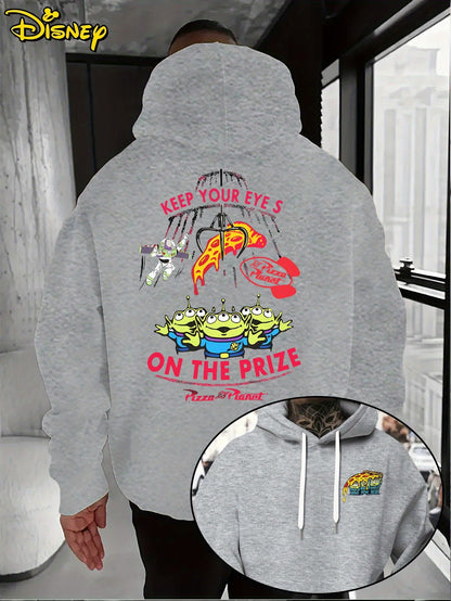 Disney Men's Toy Story Big Eyes Cartoon Hoodie Autumn/Winter New Casual Fashion Men's and Women's Street Wear