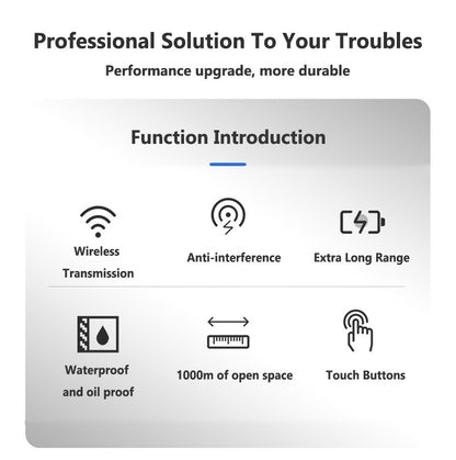 Wireless Restaurant Pagers Calling System 16 Coasters Buzzer Vibrator Bell Receivers For Food Truck Bar Coffee Fast Food Hotel