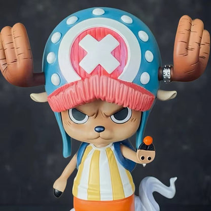 ONE PIECE Mais Vendido 10cm Anime Figuras Tony Tony Chopper Figura Estátua de PVC Fofa Coleção Modelo Presentes de Aniversário Presente de Brinquedo Personalizado