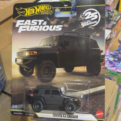 New Fast & Furious 25th Anniversary Diecast Vehicle Model Set 1:64 Scale Classic Cars Incl. Mitsubishi Mercedes Mustang - Toy