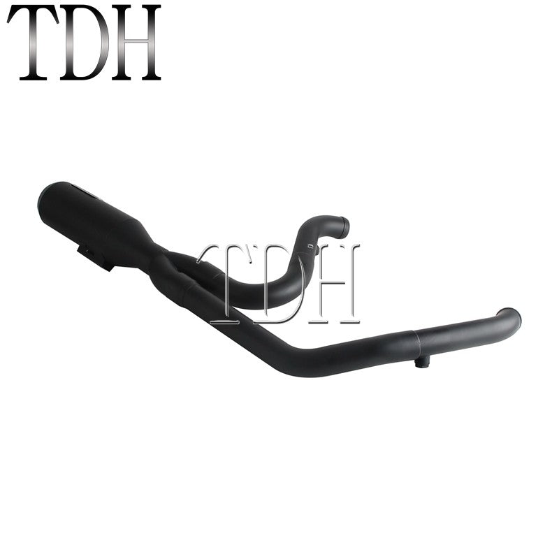 17-25 SC Project Exhaust System Kit Slip On Line 2-into-1 Full Complete Muffler For Harley Touring CVO Road Street Electra Glide