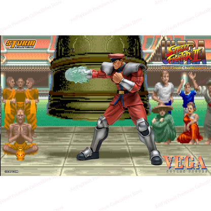 Pré-venda Original Storm Toys M. Bison Ultra Street Fighter II The Final Challengers M. Bison Figuras de Anime Brinquedos Modelo Presente