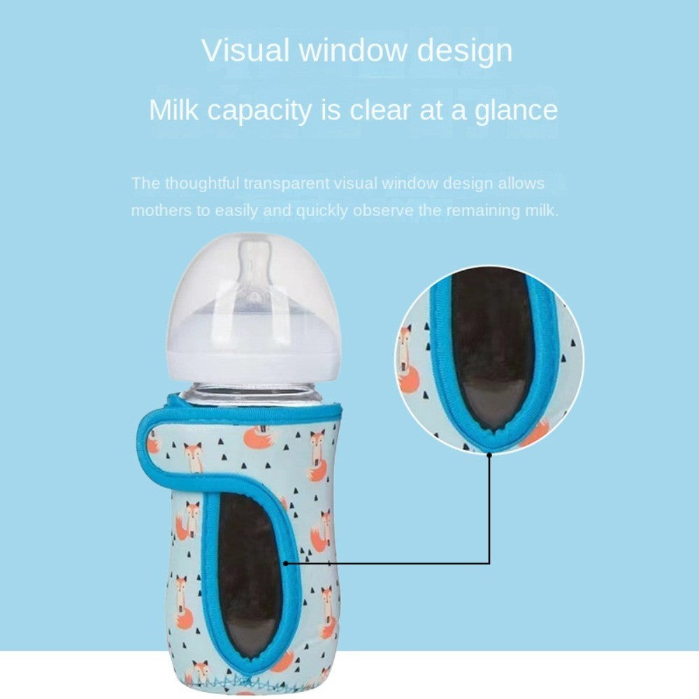 Insulation Thermal Protective Cover Storage Cover Baby Milk Bottle Warmer Milk Bottle Sleeve Cup Cover Milk Bottle Cover