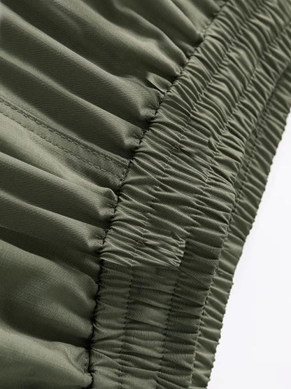 Calça Cargo Casual Masculina Plus Size Secagem Rápida Esportiva ao Ar Livre Impermeável Calça de Trabalho Masculina Streetwear Masculina Esportiva