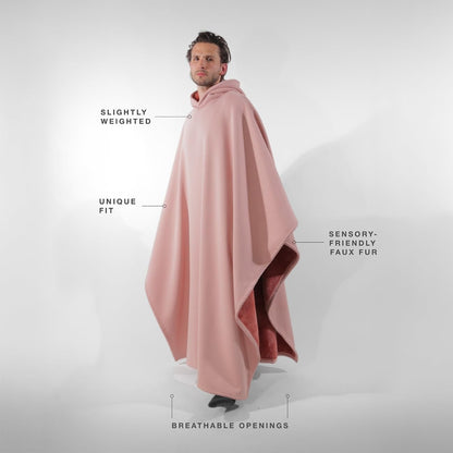 Eden Hoodie Unisex Oversized Hoodie Cloak light weight Super Warm Ultra-Soft Faux Fur Liner Winter Cloth Gift for Christmas