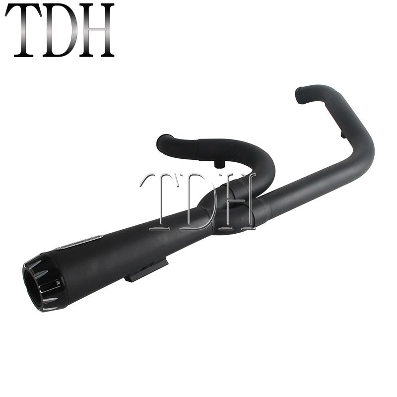 Motorcycle Exhaust Muffle Middle Link Pipe Mid-control Exhaust System For Harley Softail Street Bob Standard FXST FXBBS FXBB 18+