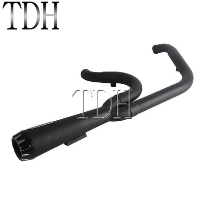 Motorcycle Exhaust Muffle Middle Link Pipe Mid-control Exhaust System For Harley Softail Street Bob Standard FXST FXBBS FXBB 18+