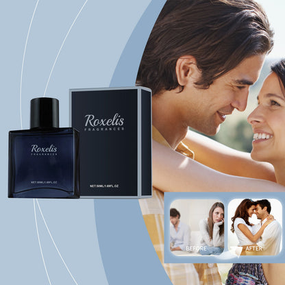 Roxelis Charming Perfume Para Homens Natural Fresco Duradouro Libere o Charme dos Homens A Atmosfera de Encontros Perfume que Aumenta a Confiança