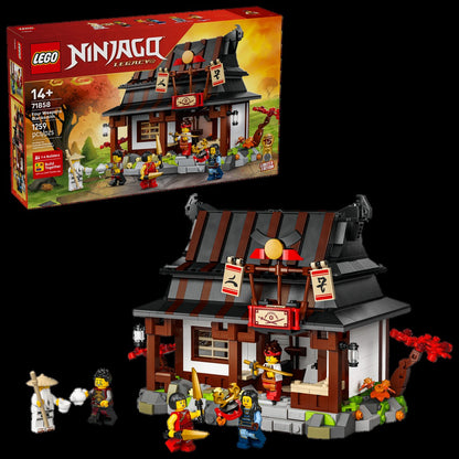 ?Pré-venda Janeiro?LEGO® NINJAGO® Ferreiro das Quatro Armas 15º Aniversário com 6 MINIFIGURAS NINJAGO para Maiores de 14 Anos 1259 Peças 71858