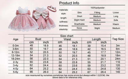LZH Baby Girl Dress Newborn Clothes Princess Dress+Headwear For Toddler Birthday Wedding Christening Infant Party Christmas Gown